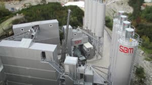 concrete crushing plant