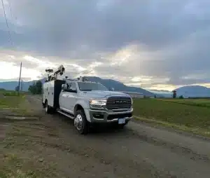 construction waste shredder jobsite