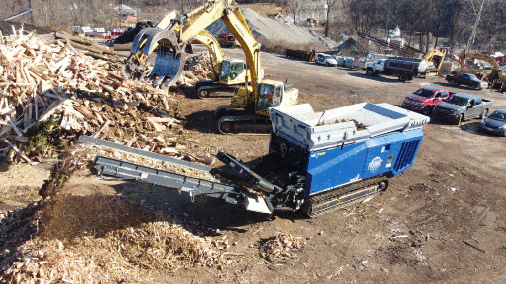 Rent wood grinder BC