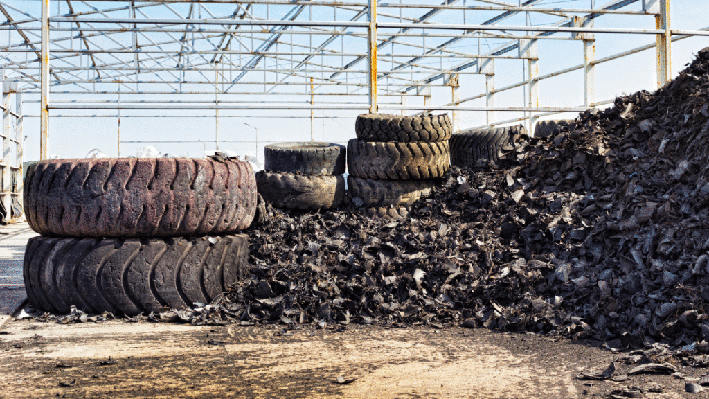 different types of tire shredders near me